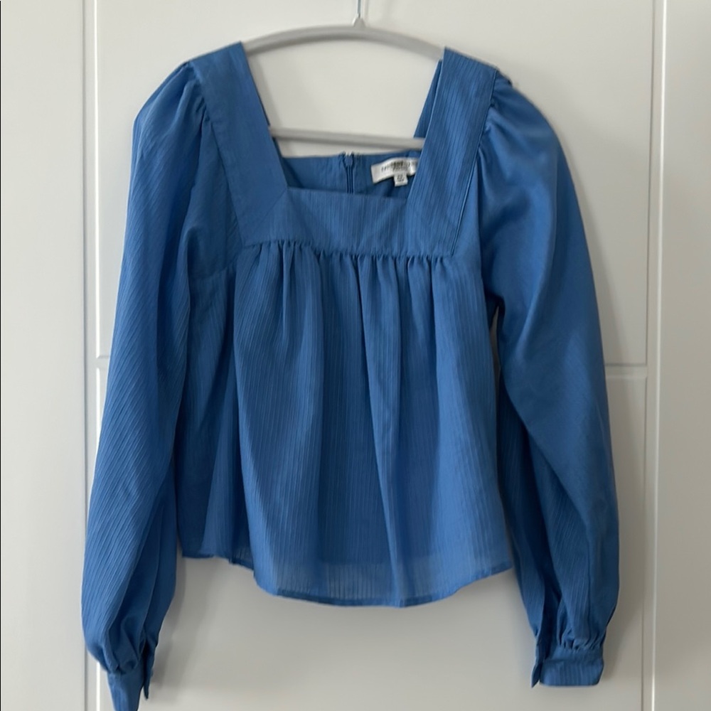 Sweet Baby Jamie Baby Blue Blouse